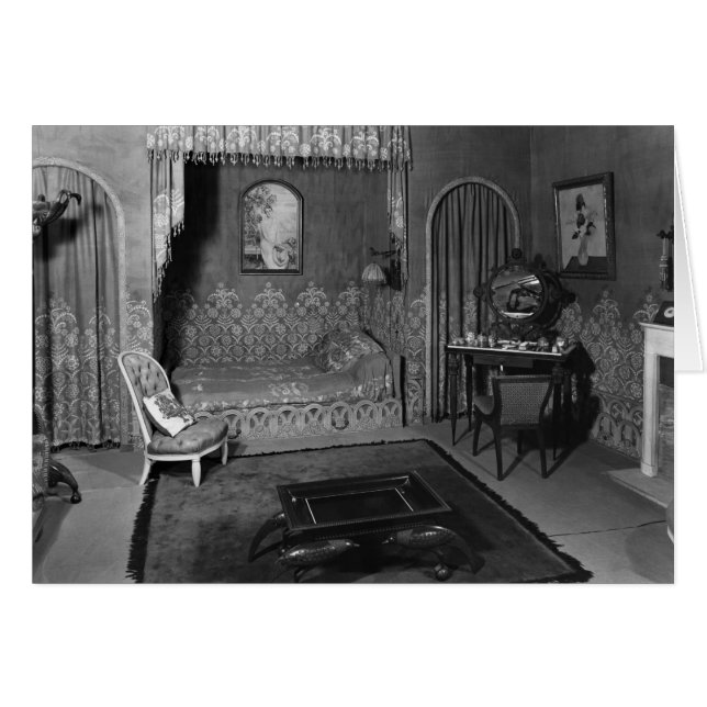 Schlafzimmer von Jeanne Lanvin c.1920-25 (Vorderseite (Horizontal))
