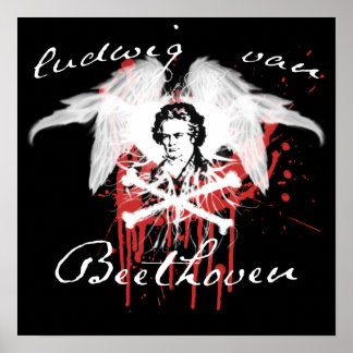 Schlafzimmerplakat Beethoven Poster
