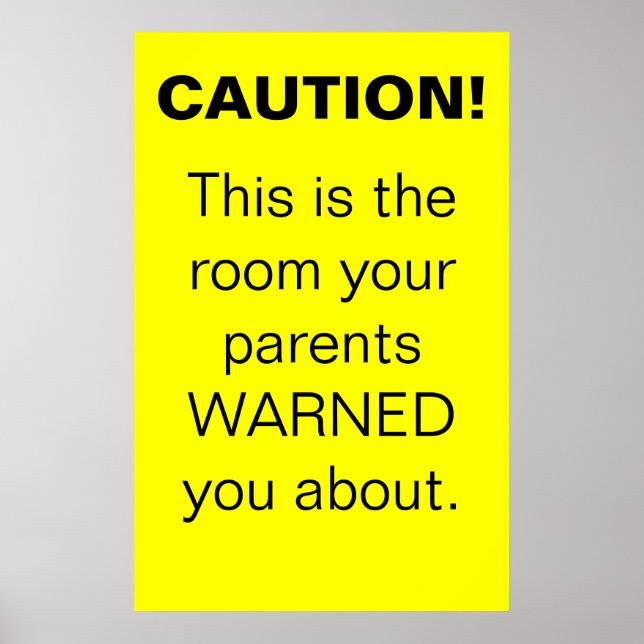 Schlafzimmerplakat Poster (Vorne)