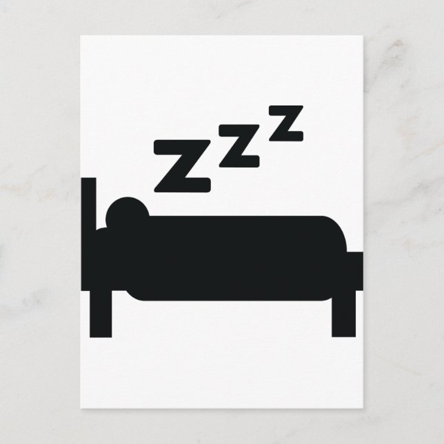 Schlafzzz Postkarte (Vorderseite)