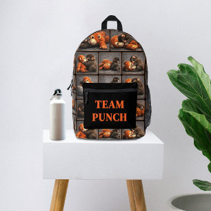 Schlag Baby Affe Bedruckter Rucksack