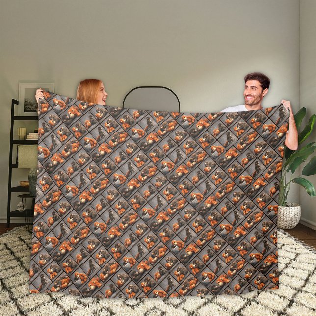Schlag Baby Affe Fleecedecke (Von Creator hochgeladen)