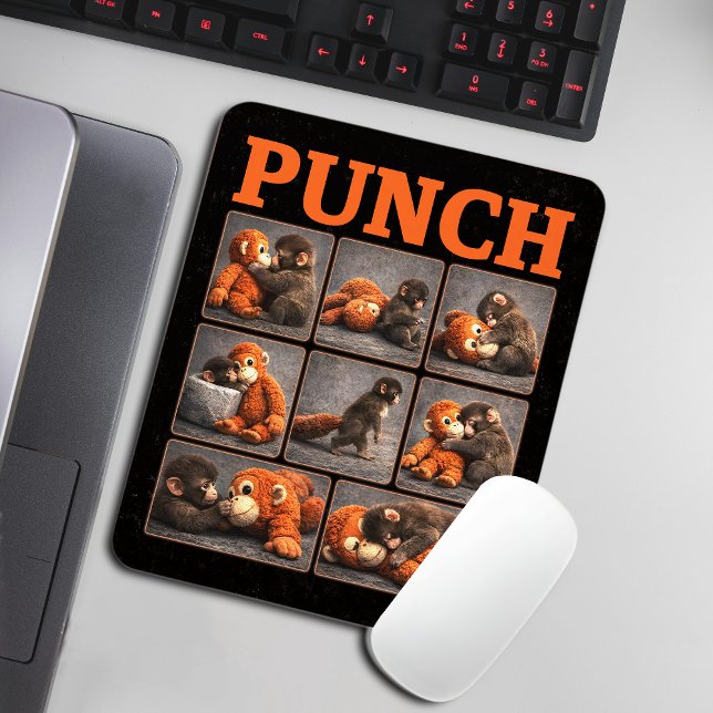 Schlag Baby Affe Mousepad (Von Creator hochgeladen)