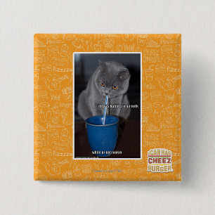 Schlag-Blasen in ur Milch Button