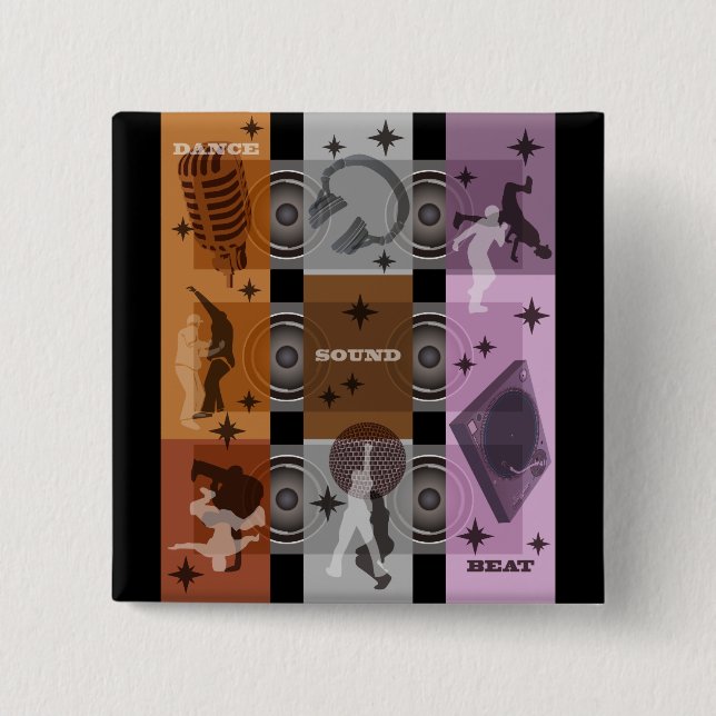 SCHLAG BUTTON (Vorderseite)