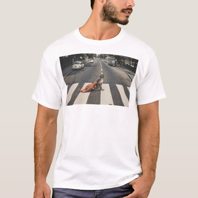 Schlag den Affen T-Shirt (Vorderseite)
