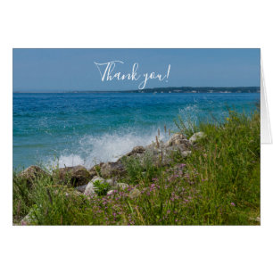 Schlag dich an Mackinac Dankeschön Card