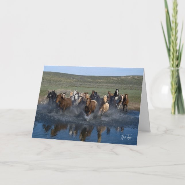 Schlag die Karte! Dankeskarte (Vorderseite)