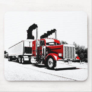 Schlag durch Peterbilt Mousepad