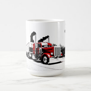 Schlag durch Peterbilt Tasse