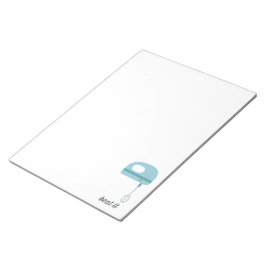 Schlag es | Blue Kitchen Beater Notizblock