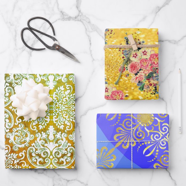 Schlag es in Beauty! Geschenkpapier Set (Vorderseite)