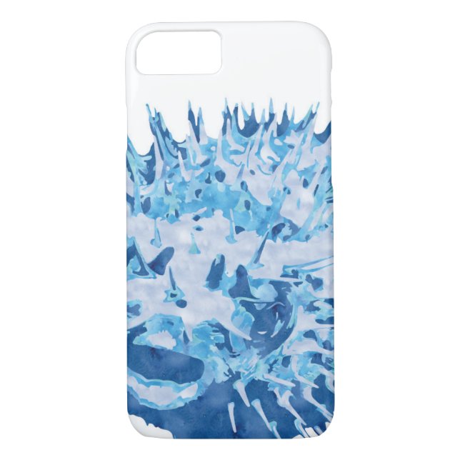 Schlag-Fisch-Telefon-Kasten Case-Mate iPhone Hülle (Rückseite)