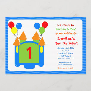 Schlag-Haus-Geburtstags-Einladung Einladung