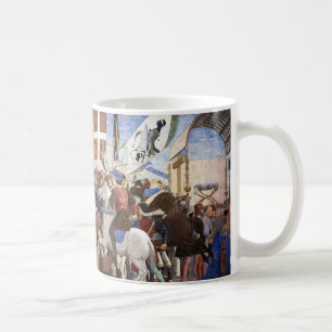 SCHLAG HERACLIUS von Piero Della Francesca Kaffeetasse