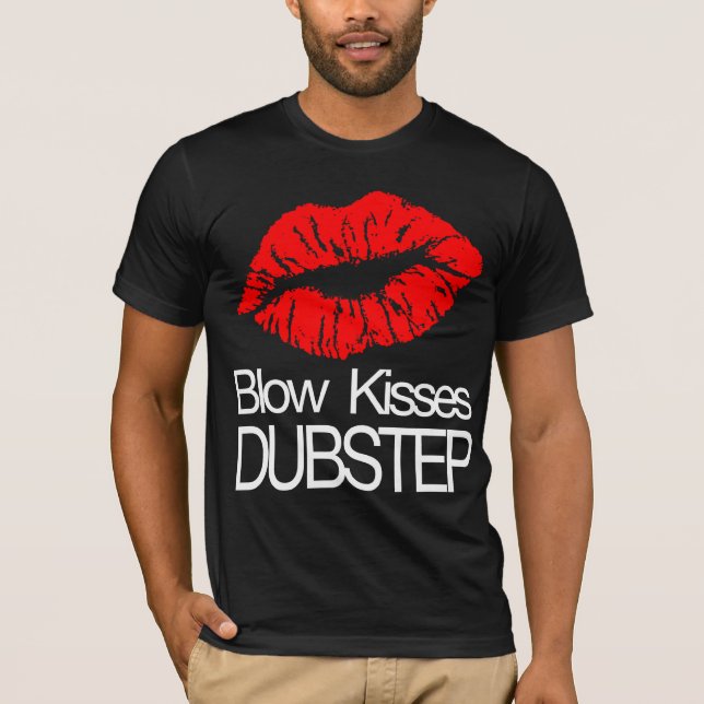 Schlag küsst Dubstep T - Shirt (Vorderseite)