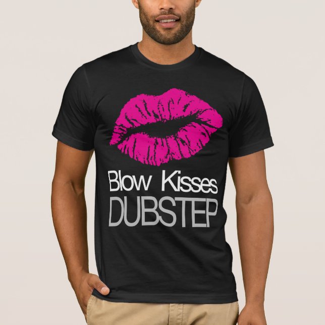Schlag küsst Dubstep T - Shirt (Vorderseite)