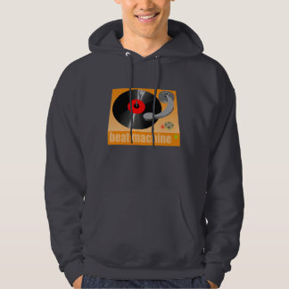 Schlag-Maschinen-Ikone groß Hoodie