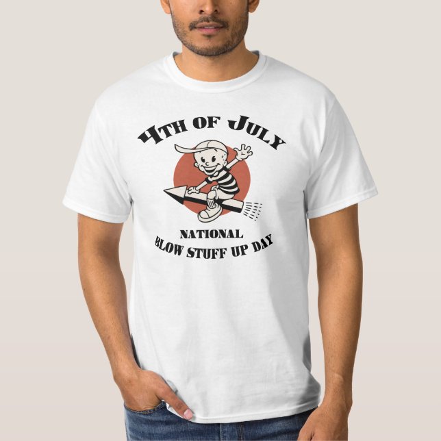 Schlag-Material herauf Tag T-Shirt (Vorderseite)