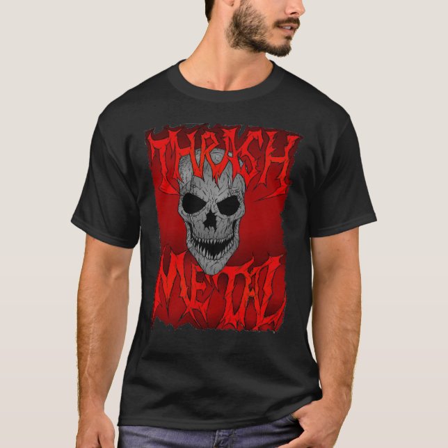 Schlag-Metall T-Shirt (Vorderseite)