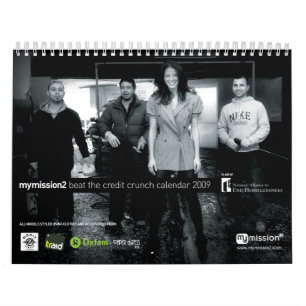 Schlag mymission2 der Kreditklemme-Kalender 2009 Kalender