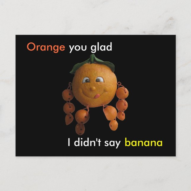 Schlag-Schlag Postkarte (Vorderseite)