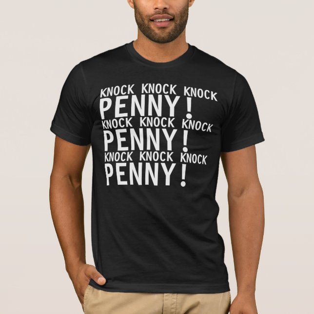 Schlag-Schlag-Schlag-Penny T-Shirt (Vorderseite)