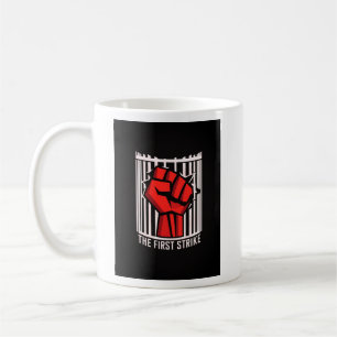 SCHLAG ZUERST – Vintage-Boxen Retro Kaffeetasse