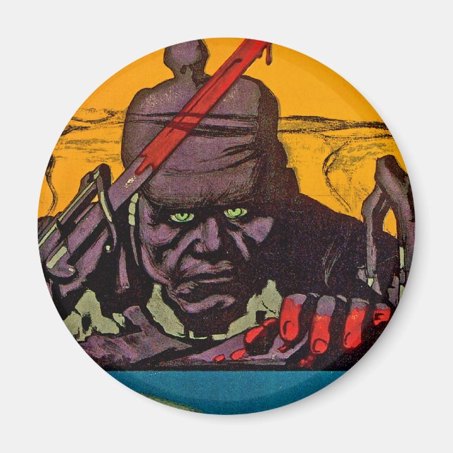 Schlag zurück magnet (Vorne)