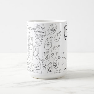 Schlag-Zyklus-Schädel-Tasse Tasse