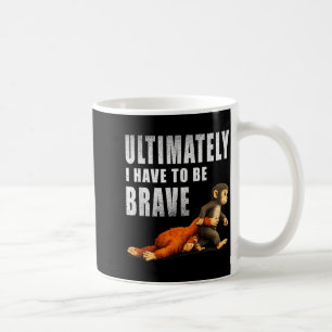 Schlagaffe schlage Babyaffe einsamer Affe Kaffeetasse