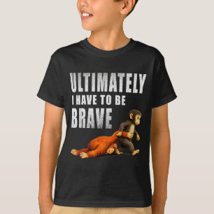 Schlagaffe schlage Babyaffe einsamer Affe T-Shirt
