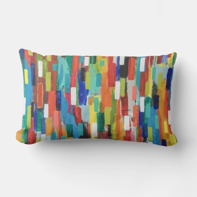 Schlaganfall von Luck Cotton Lumbar wirbelkissen Lendenkissen (Vorderseite)