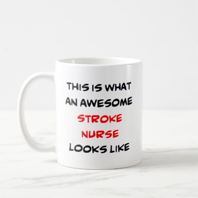 Schlaganfallschwester, phantastisch kaffeetasse (Links)