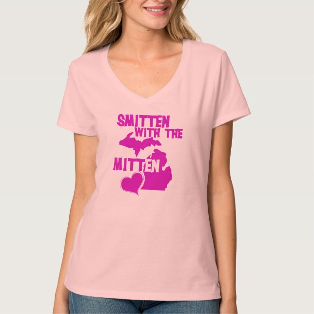 Schlagen mit den Mitten T-Shirt (Vorderseite)