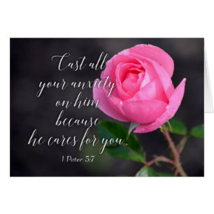 Schlagen Sie alle Ihre Angst Christlichen Bibelver