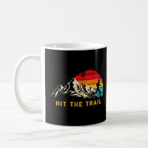 Schlagen Sie den Trail Runner Retro Style Vintag a Kaffeetasse