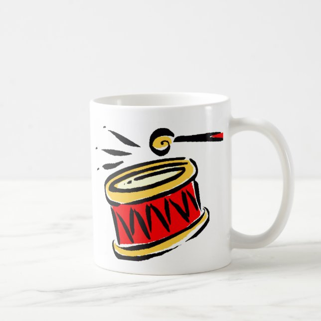 Schlagen Sie die Trommel Kaffeetasse (Rechts)
