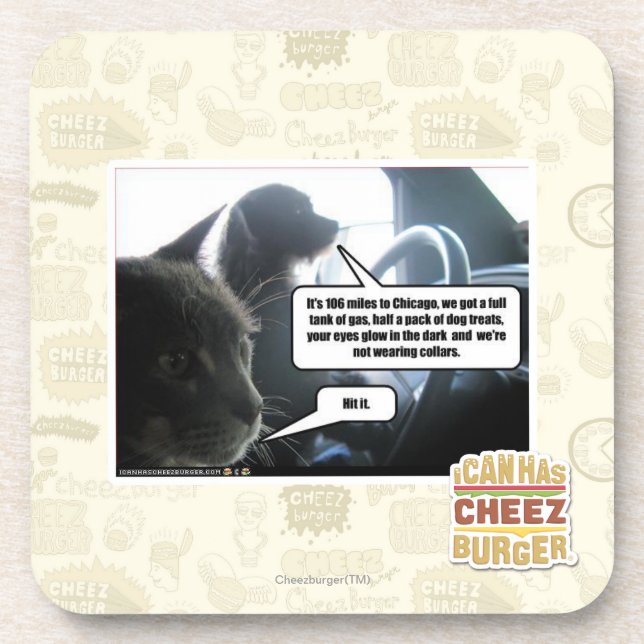 Schlagen Sie es Untersetzer (Vorderseite)