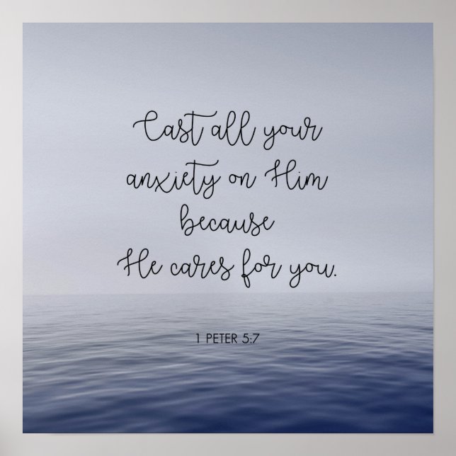 Schlagen Sie ihm all Ihre Angst ein Poster (Vorne)