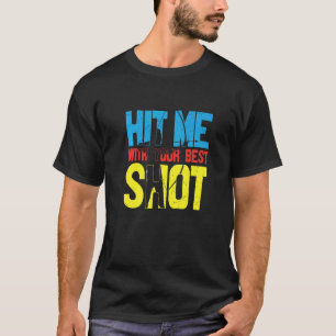 Schlagen Sie mich mit Ihrem besten Bogenlehrer an T-Shirt