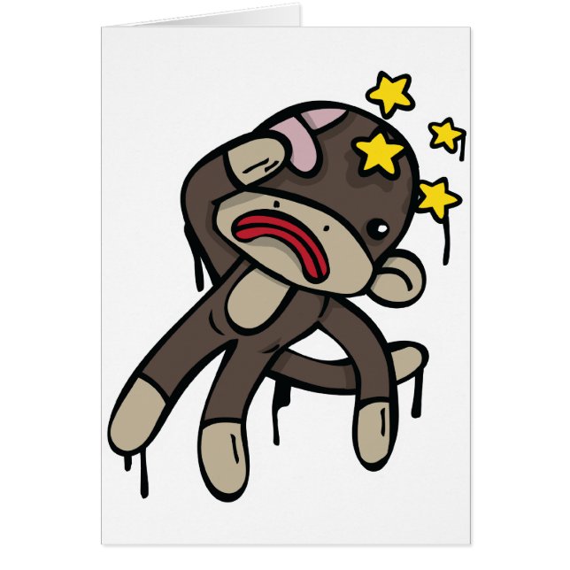 Schlagen Sie oben SOCKEN-AFFEN (Vorne)