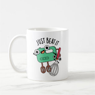 Schlagen Sie sich einfach mal einen lustigen Backp Kaffeetasse