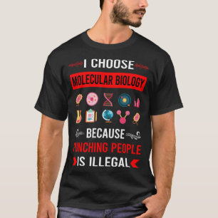 Schlagender Molekularbiologe T-Shirt