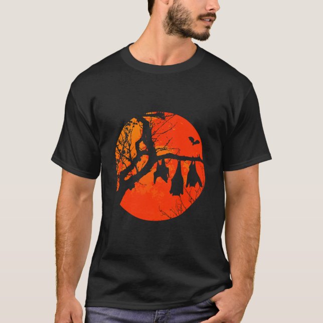 Schläger-Baum-Mond T-Shirt (Vorderseite)