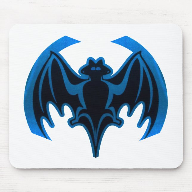 Schläger-Blau die MUSEUM Zazzle Geschenke Mousepad (Vorne)
