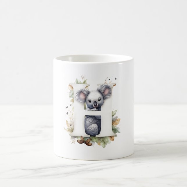 Schläger eines bezaubernden Koala: Koala Niedlich  Kaffeetasse (Mittel)