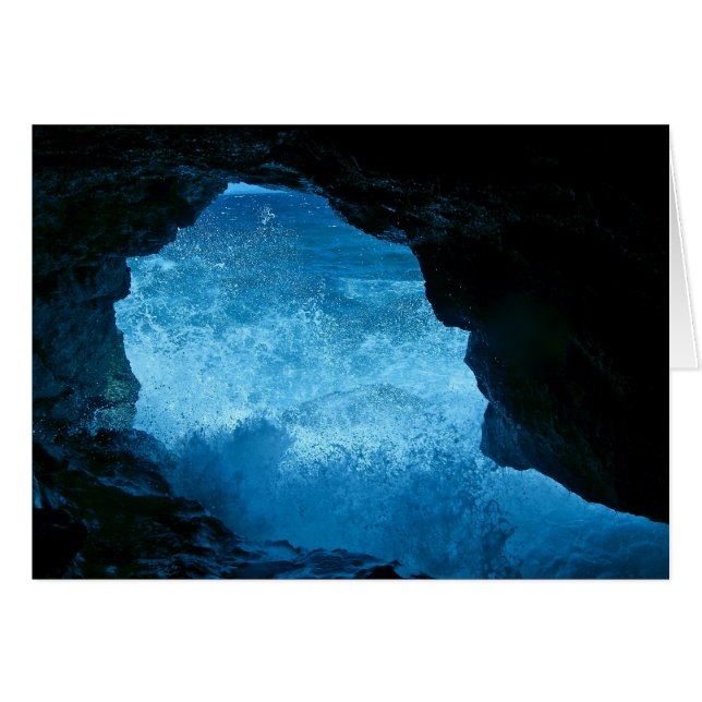 Schläger-Höhlen-Karte (Vorderseite (Horizontal))