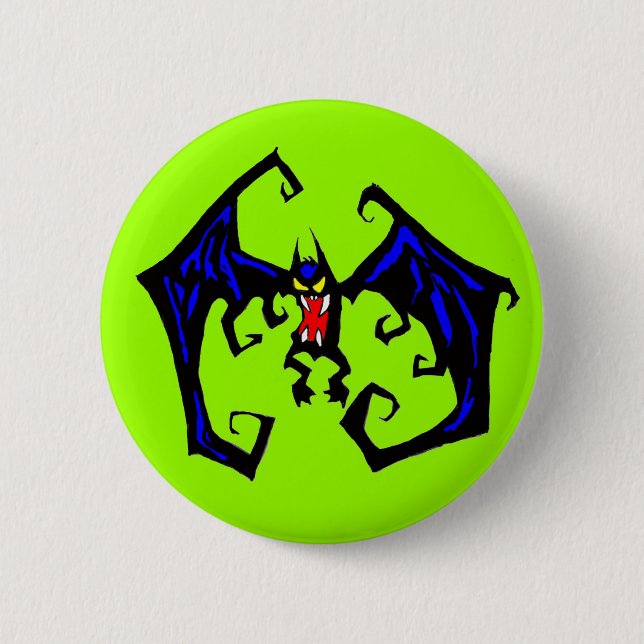 Schläger-Knopf Button (Vorderseite)