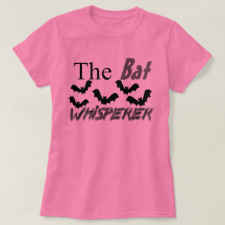 Schläger-Liebhaber das Schlägerwhisperer-Rosa T-Shirt